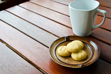 cookie and coffee