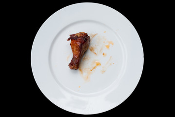Grilled chicken wings