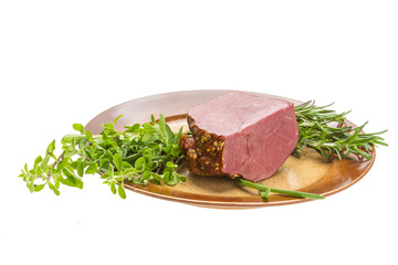 Smoked beef