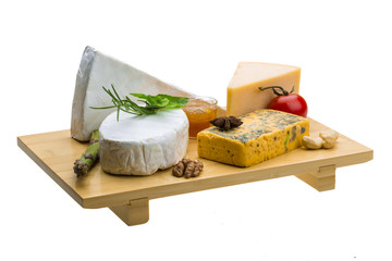 Variety cheese assortment