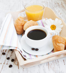 Croissant  with Coffee