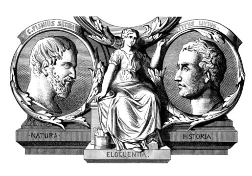 Ancient Rome  2 Men - Portraits