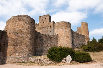 Fototapeta na wymiar Loarre zamek, Huesca (Hiszpania)