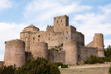 Fototapeta na wymiar Loarre zamek, Huesca (Hiszpania)