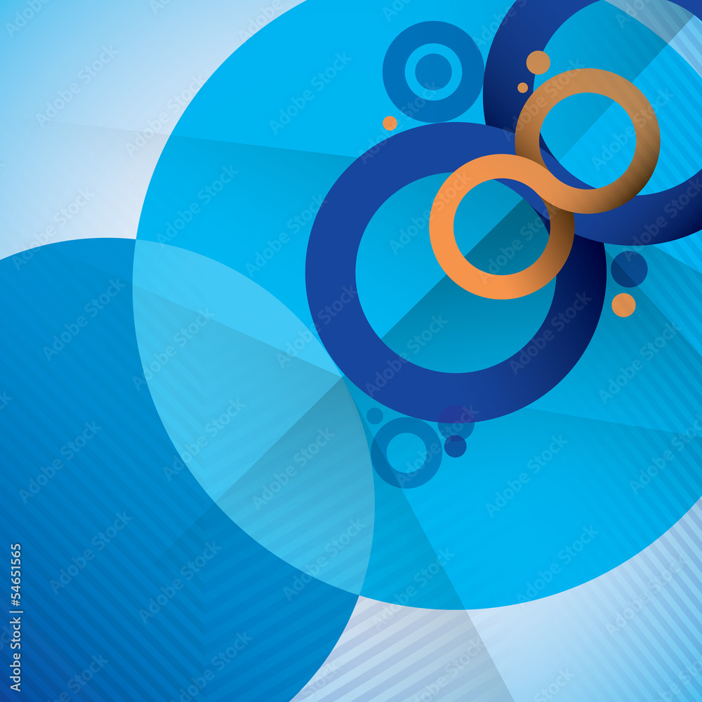 Canvas Prints abstract infinity and circle shape background