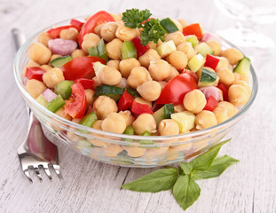 bowl of vegetarian salad