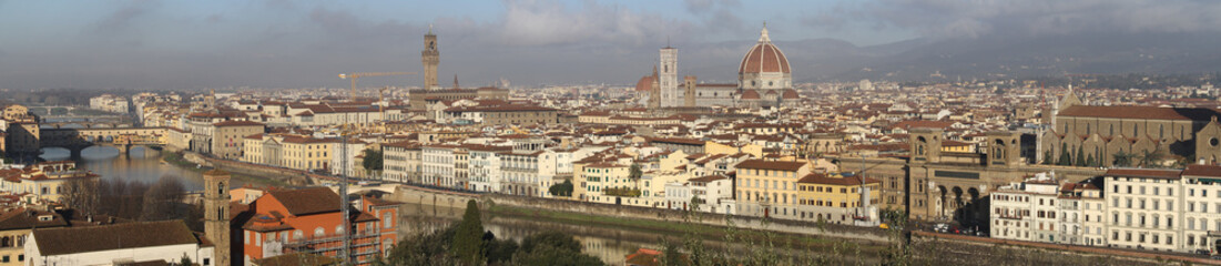Fototapeta na wymiar Florencja widok panoramiczny