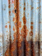 rusty metallic frame background