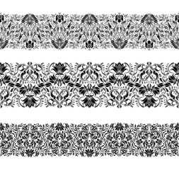 Horizontal elements decoration vector