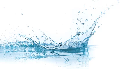Gordijnen water splash © kubais