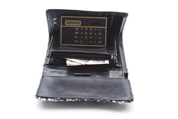 Geldbörse mit Geldscheinen