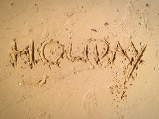 Holiday on the beach