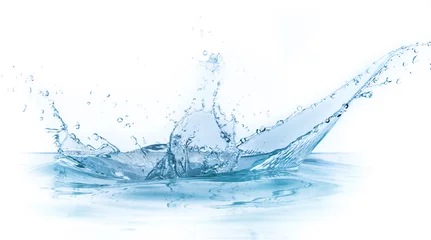 Deurstickers water splash © kubais
