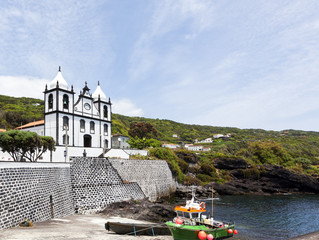 Church at Calheta de Nesquim, Pico, Azores