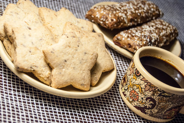 coffee and cookies