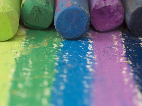 artistic crayons