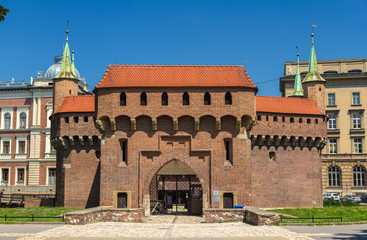 Krakow barbican - Poland