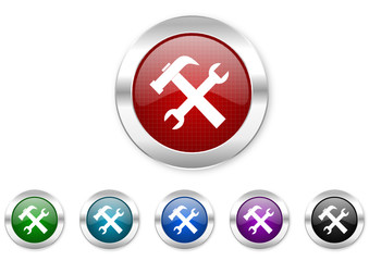 tools icon set
