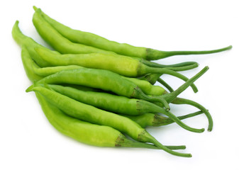 Fresh green chili