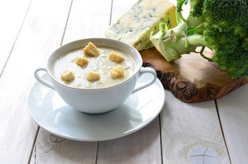 Broccoli and Stilton Soup