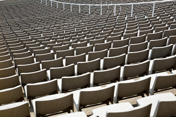 Naklejka premium Stadium seats