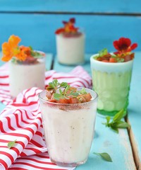 cauliflower panna cotta