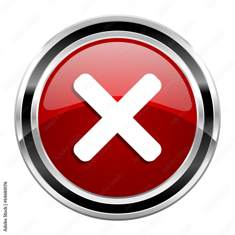 Poster cancel icon