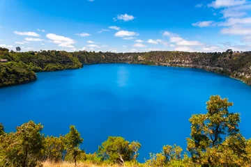 Foto op Plexiglas Blue Lake Mt Gambier Australia © Ian Woolcock
