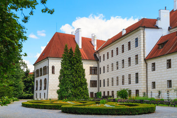 Trebon (Wittingau) Renaissance Castle (Zamek Trebon), Czech Repu