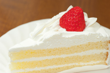 イチゴのショートケーキ