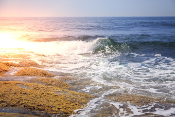 Brisbane coastline, Australia