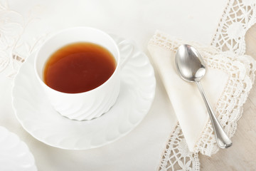 tazza di the all'inglese elegante