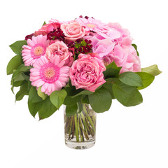 Pink Bouquet Flowers