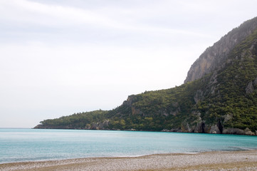 Obraz premium Strand in Cirali / Olympos bei Kemer - Türkei