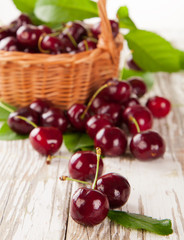 Fresh cherries