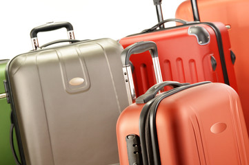 Composition with polycarbonate suitcases