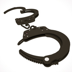 Obraz premium Freedom concept - handcuffs are gone