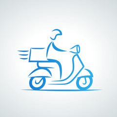 Naklejka premium scooter logo 2013_07 - 02
