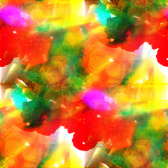 sunlight abstract texture color seamless red, green, yellow back