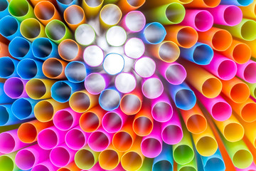 Colorful straw