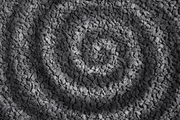 Spiral stone abstract background