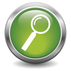 Icône bouton loupe zoom