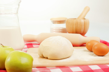 Different products to make bread