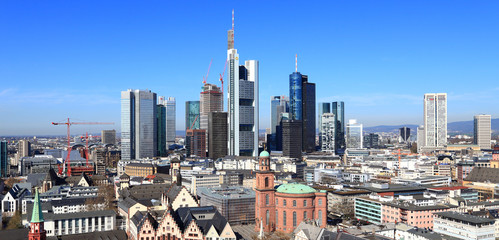 Obraz premium Frankfurt am Main, Blick vom Domturm (2013)