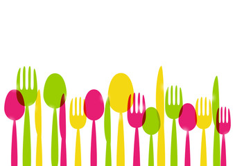 Food background with place for text