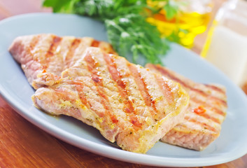 fried meat