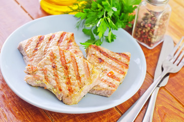 fried meat