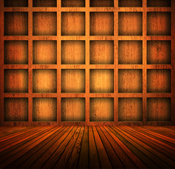 wooden interior background