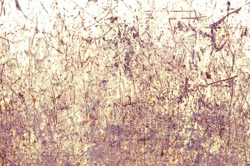 Old rusty painted metal background texture