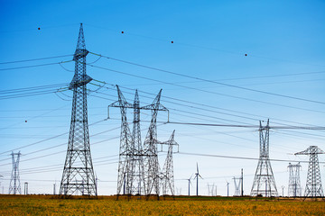 High Voltage Power Lines